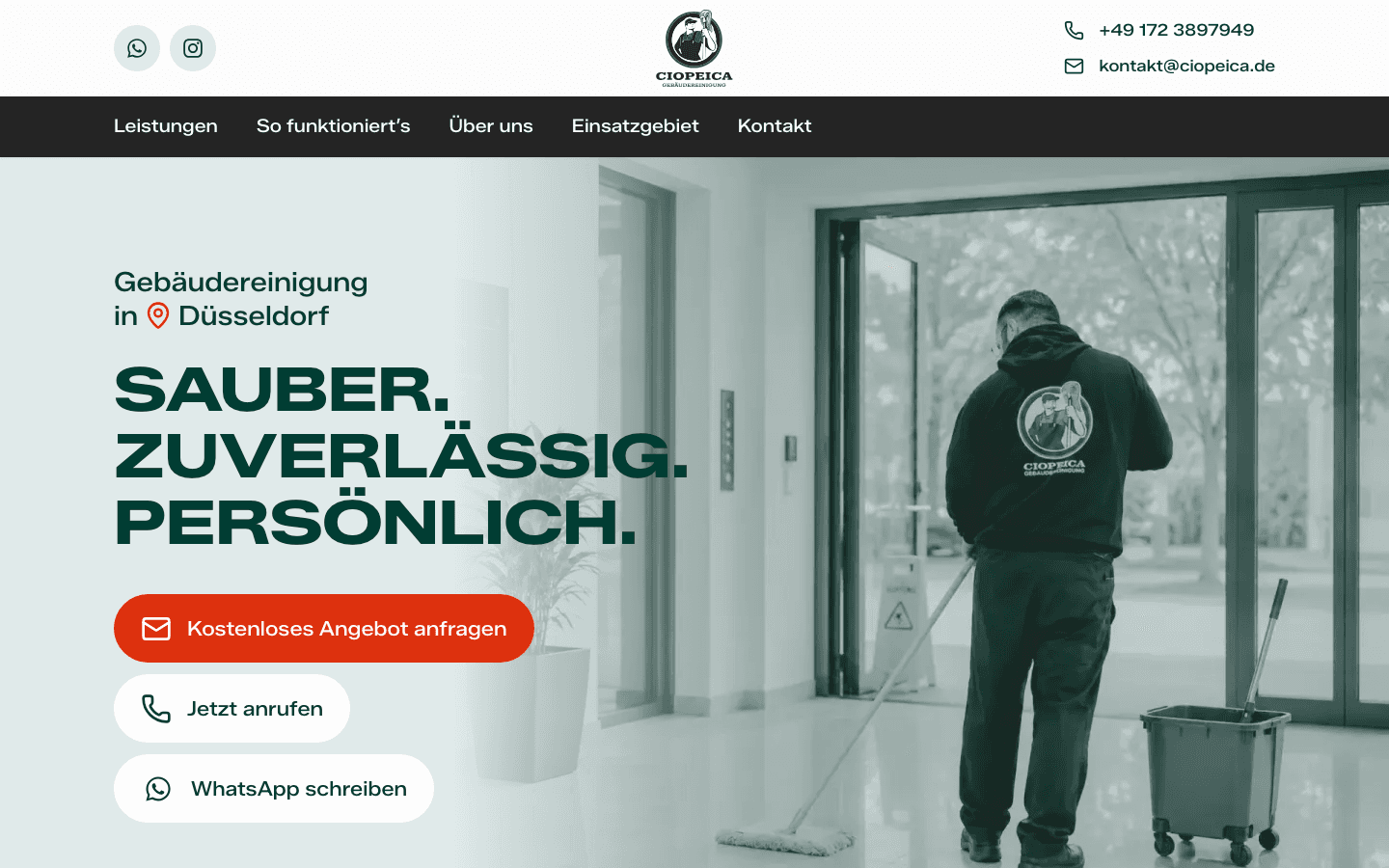 Ciopeica Gebäudereinigung — ciopeica.de